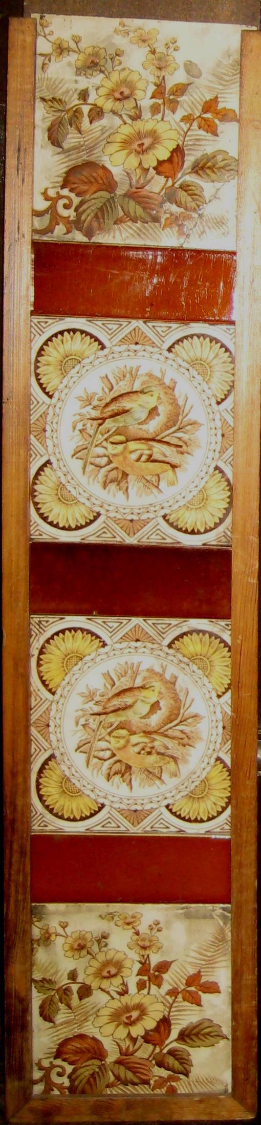 Antique Bird Tile Set